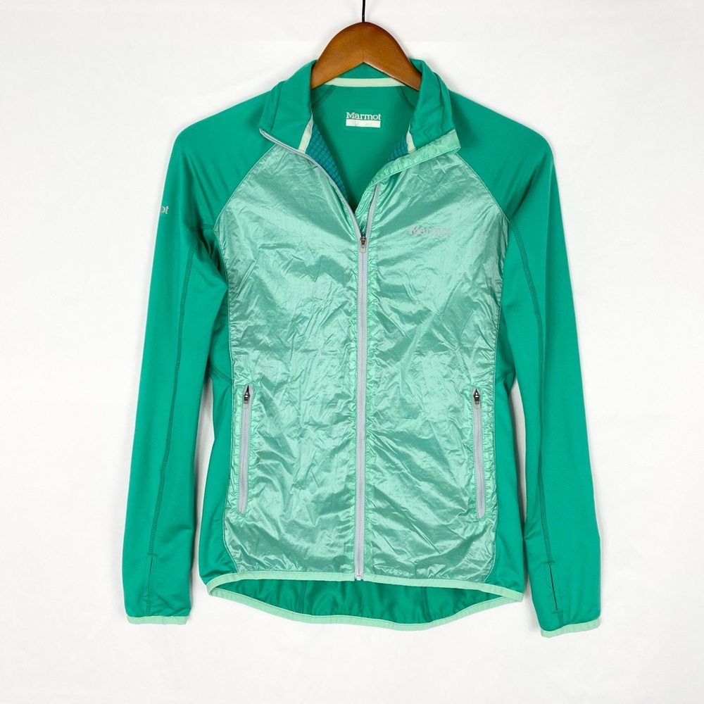Marmot Frequency Hybrid Jacket Sea Foam Green Size XS Full Zip
